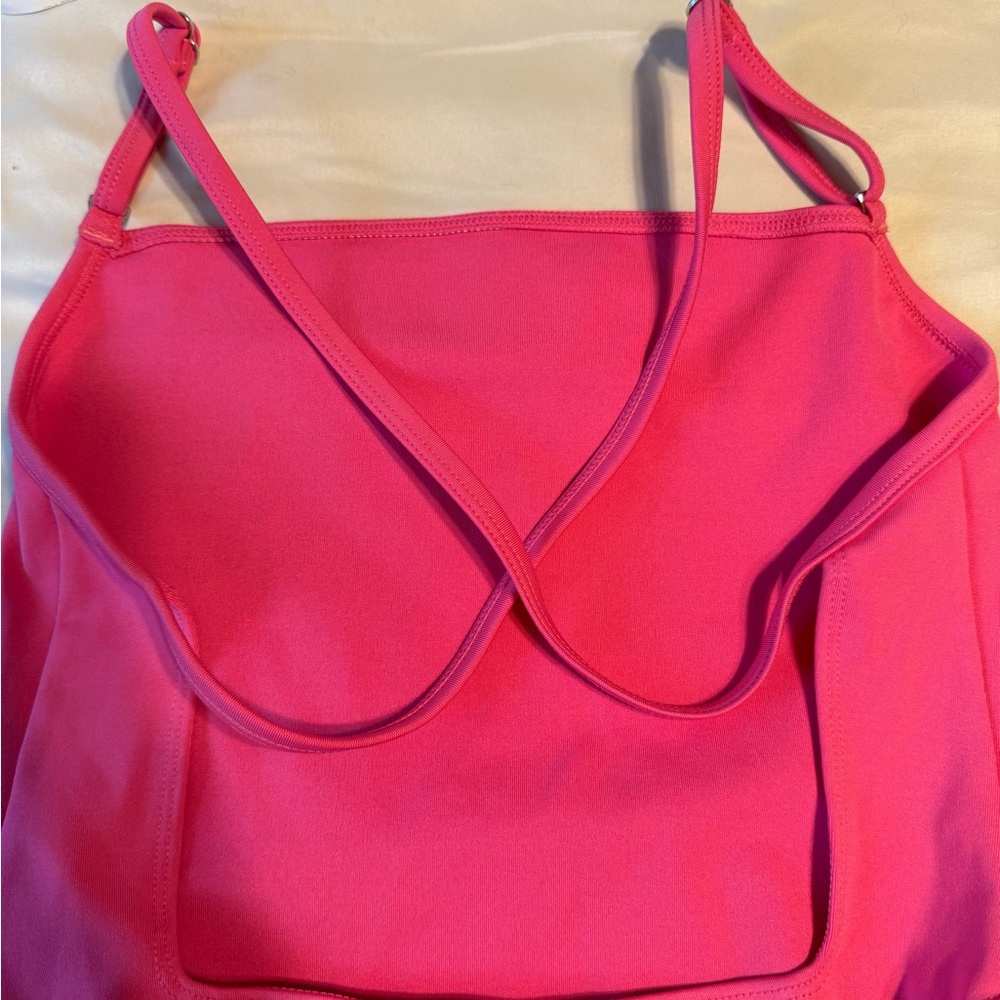 ALO Yoga Hot Pink One-Piece Swimsuit - Picture 3 of 7